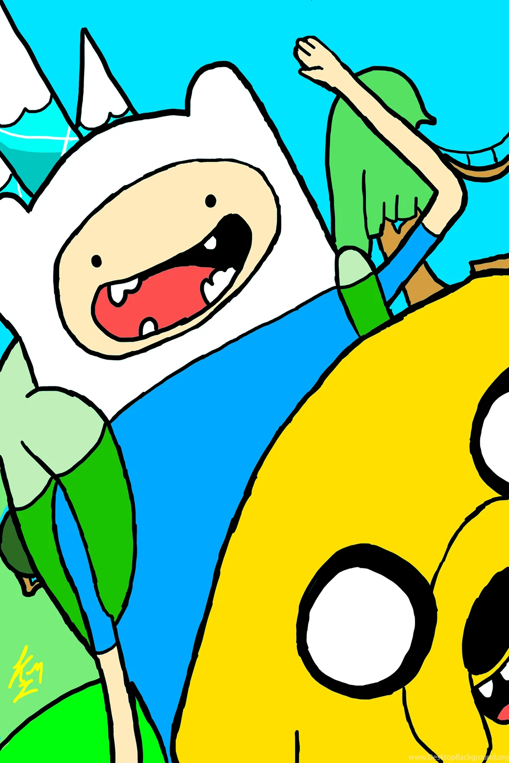 Finn And Jake (iPhone 4S) By Kemalza On DeviantArt
