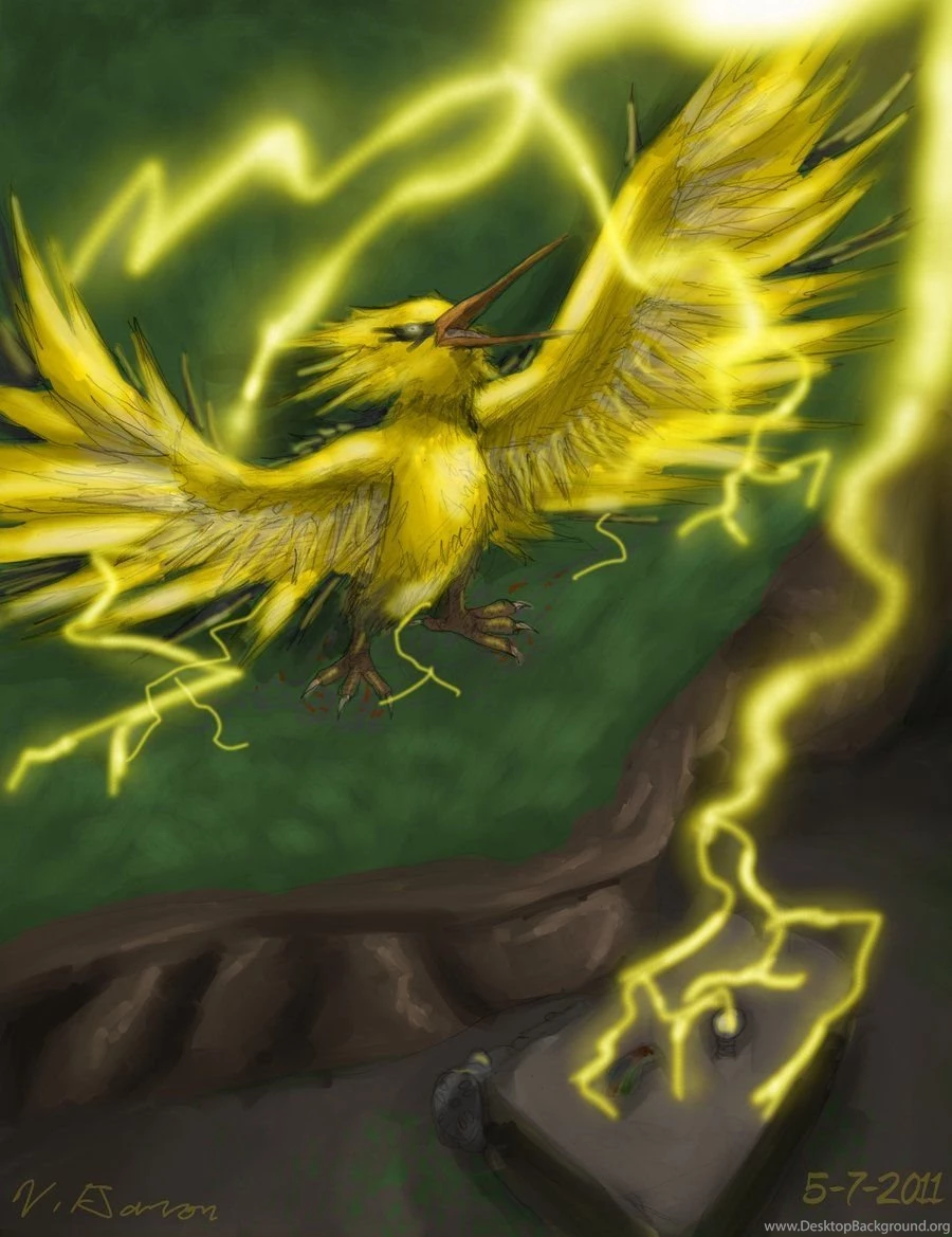 DeviantArt: More Like Legendary Pokemon Zapdos By Elquijote