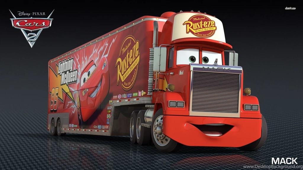 Mack   Cars 2 Wallpapers   Cartoon Wallpapers