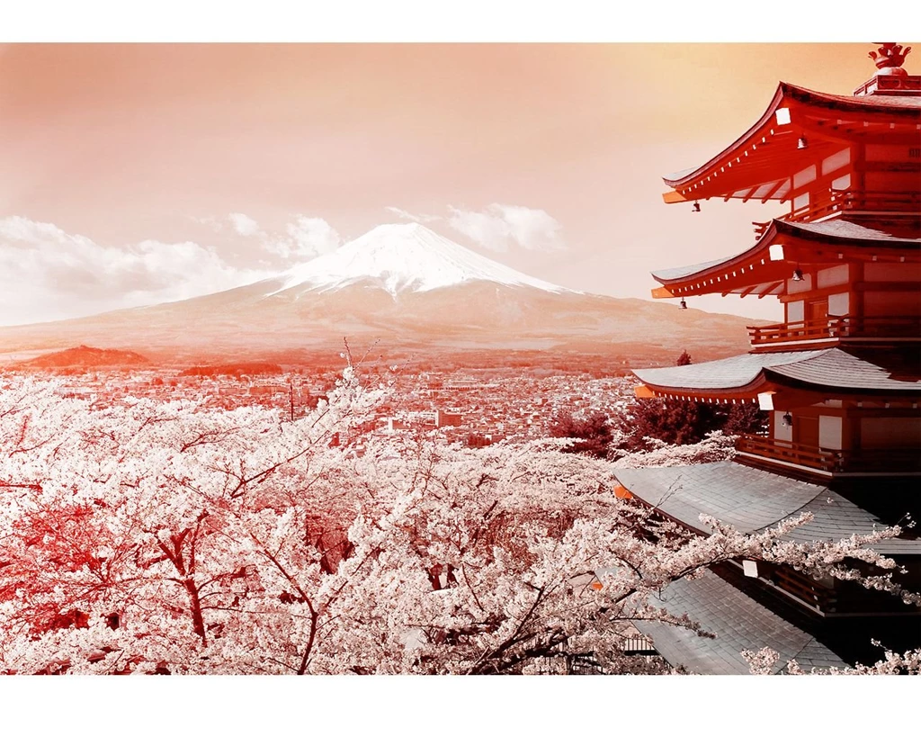 Chureito Pagoda Japanese Architecture Mount Fuji Pagodas Wallpapers ...