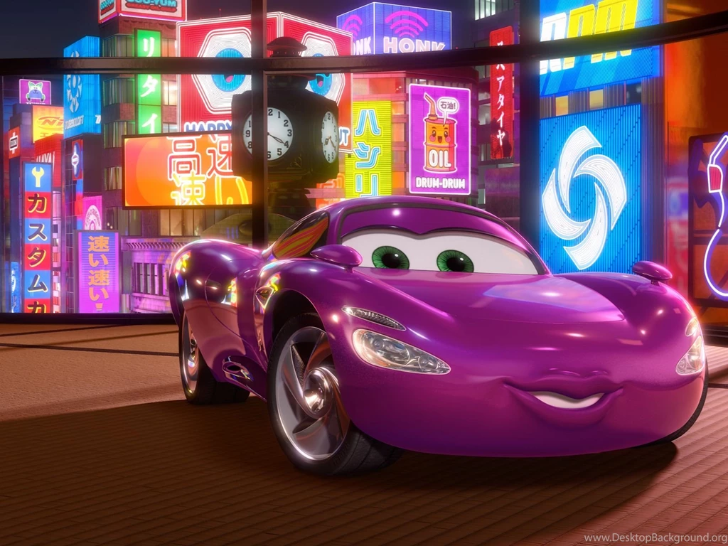 Holley Shiftwell In Cars 2 Movie Wallpapers