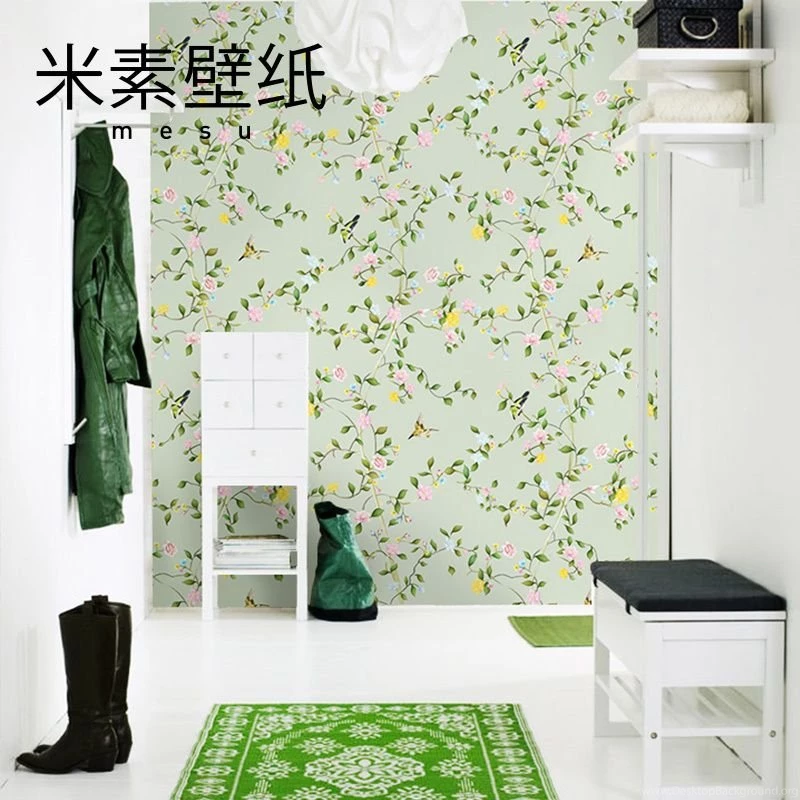 M Non Adhesive Non Woven Wallpapers Plain Wallpapers Modern Chinese ...