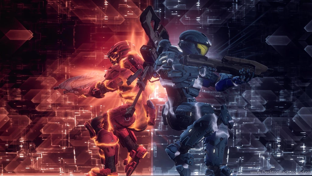 Red Vs Blue Wallpapers Wallpapers Cave