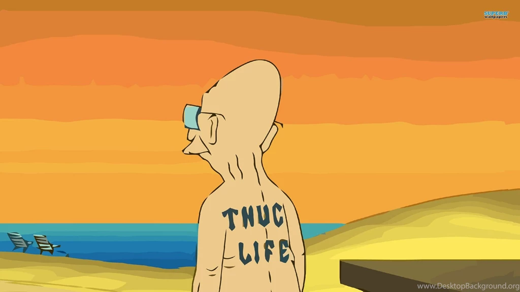 Professor Farnsworth Thug Life Wallpapers Cartoon Wallpapers