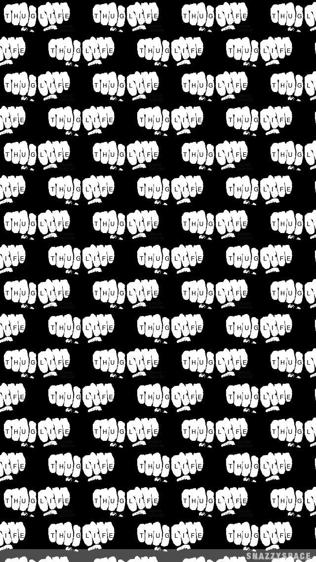 Thug Life Fist iPhone Wallpapers