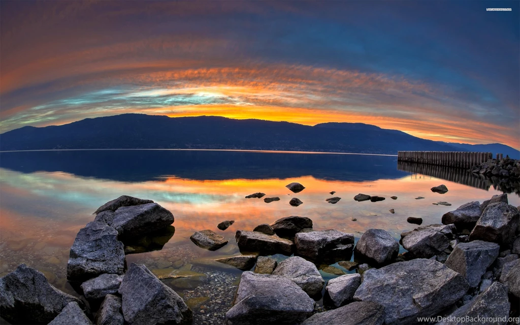 Rocky Mountain Lake Shore Wallpapers