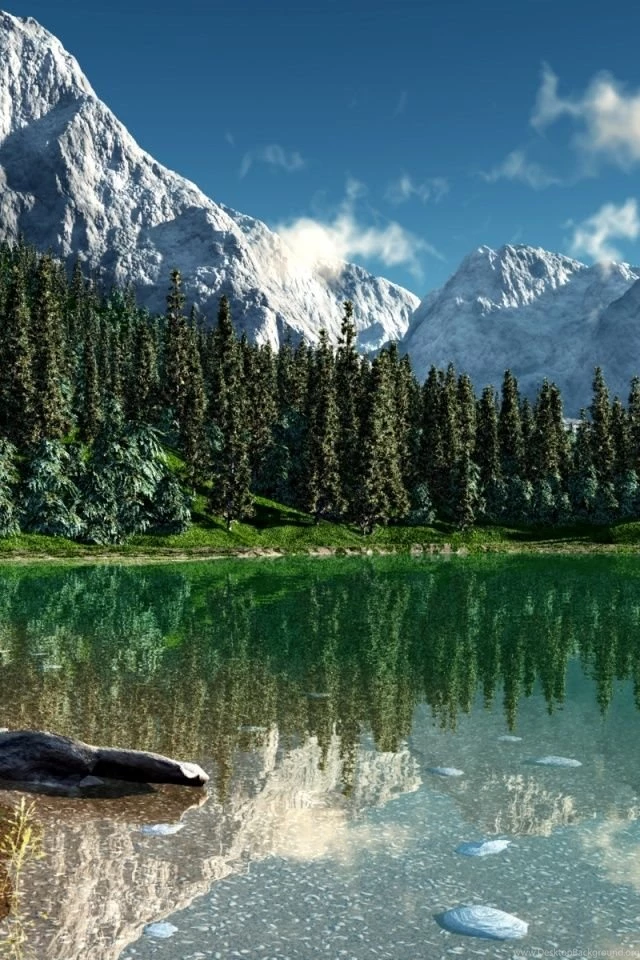 640x960 Rocky Mountain High Iphone 4 Wallpapers Desktop Background