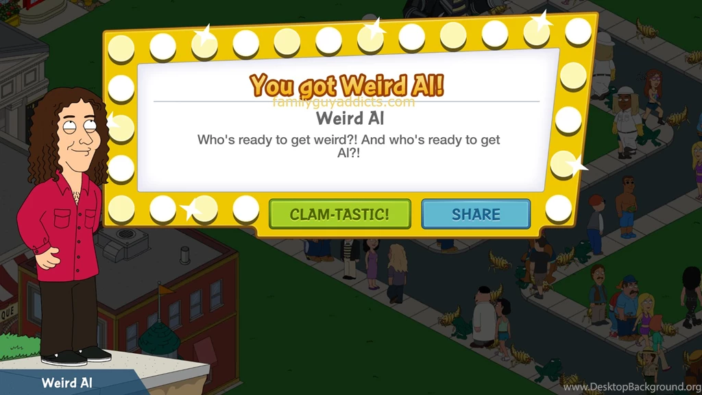 PeterPalooza Character Profile: Weird Al – Family Guy Addicts