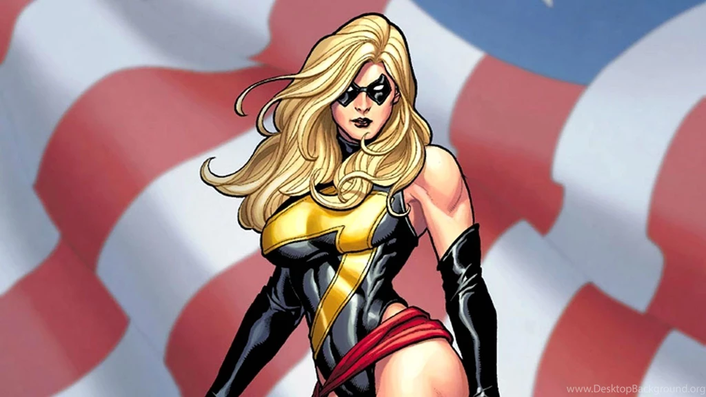 Ms MARVEL Marvel Superhero Sexy Babe Wallpapers