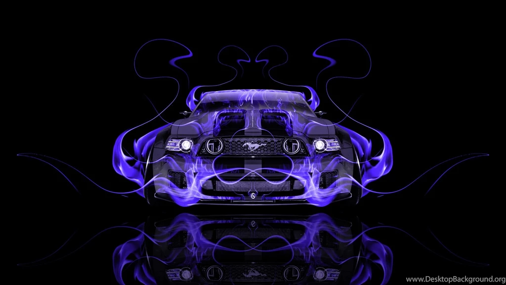 Ford Mustang GT Tuning Muscle Front Fire Car 2014 « El Tony