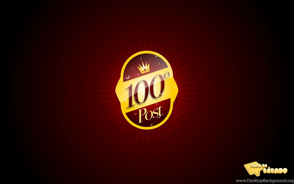 Papo De Bar: 100 Posts Papo De Bar