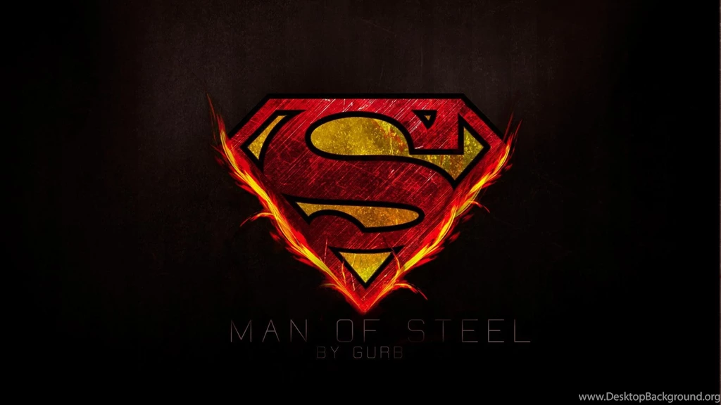 Superman logo on fire wallpaper 1920×1080 hd wallpaper movies ...