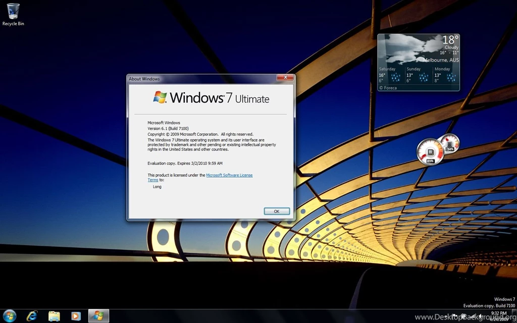Using Windows 7 RC? Pay Up Or Auto Shutdown Warned   Slashdot