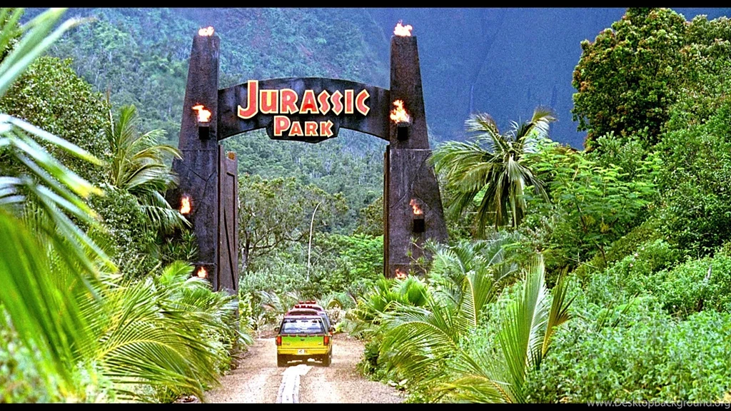 JURASSIC PARK Adventure Sci fi Fantasy Dinosaur Movie Film Jungle ...