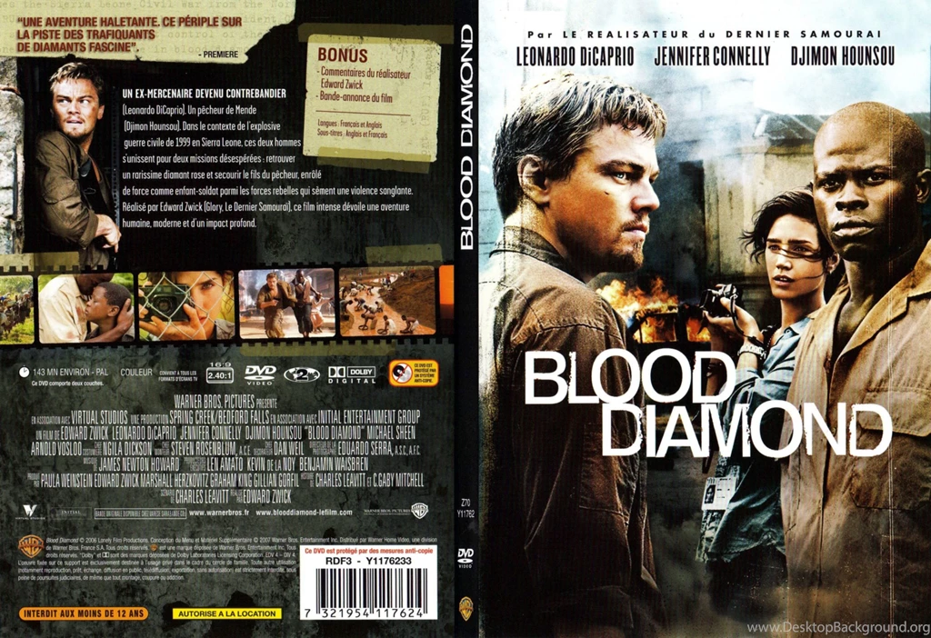 BLOOD DIAMOND Political War Thriller Adventure Drama Dicaprio ...