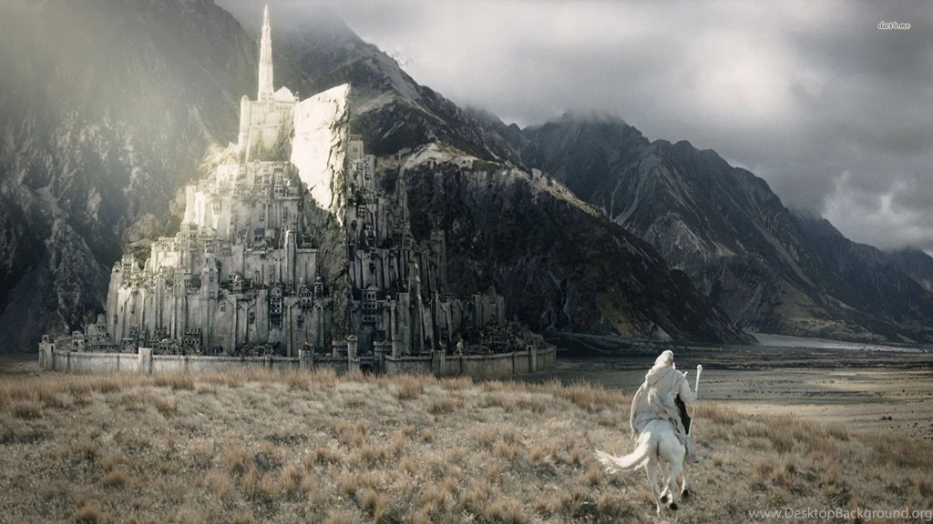 Gandalf Galopping To Minas Tirith Lord Of The Rings Wallpapers ...