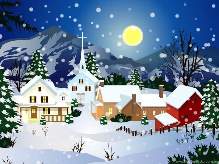 Cute christmas wallpaper backgrounds desktop hd (1) Merry ...