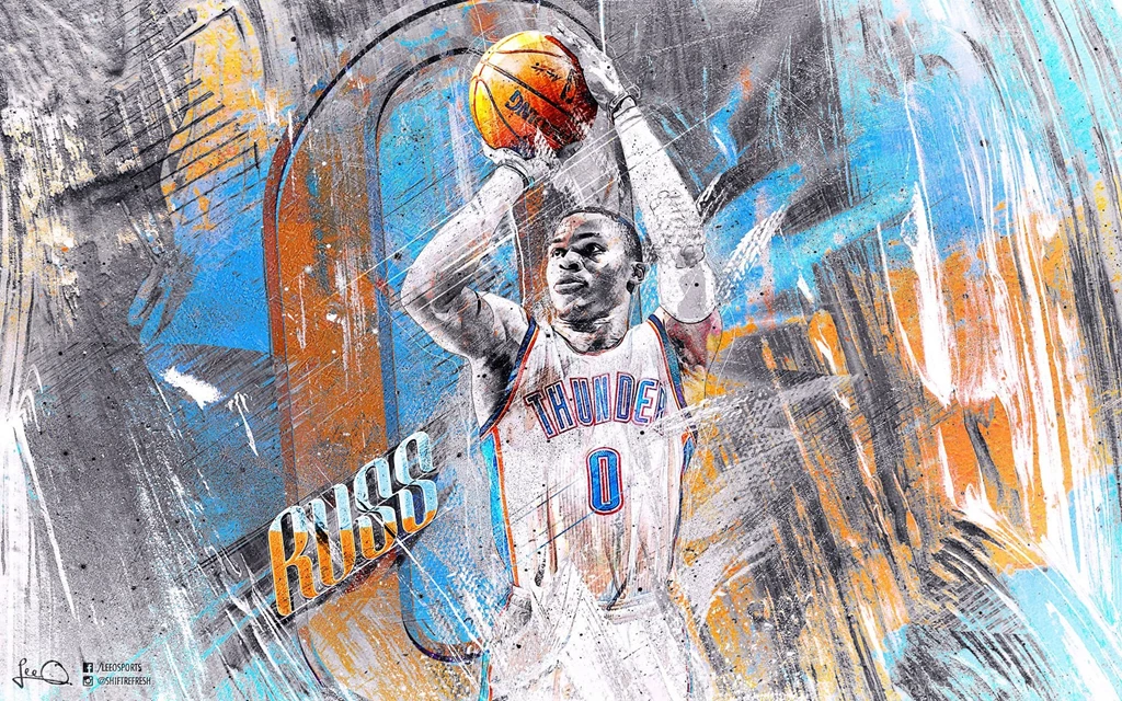 Russell Westbrook Thunder 1920×1200 Wallpapers