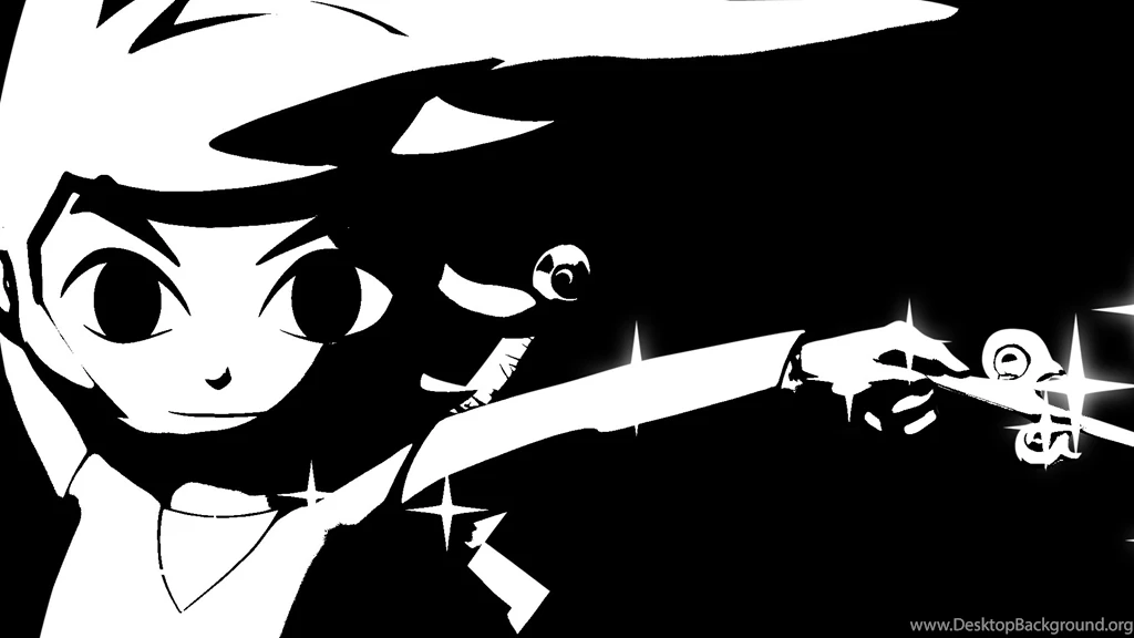 Toon Link HD BW Wallpapers By MachRiderZ On DeviantArt