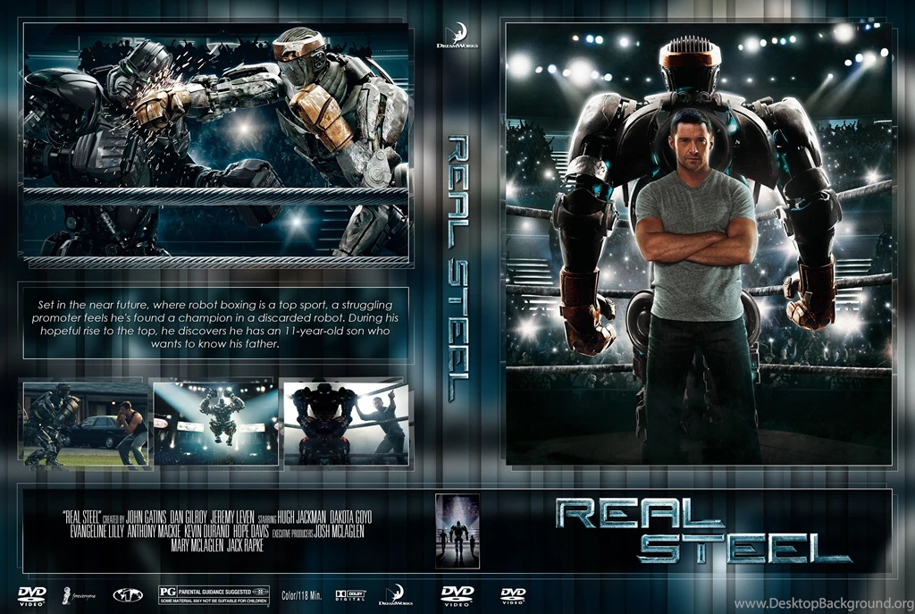 REAL STEEL Sci fi Futuristic Robot Technics Technology Action ...