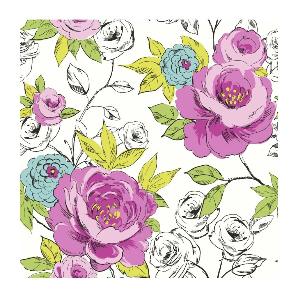 Cassi pink teal floral wallpaper.jpg