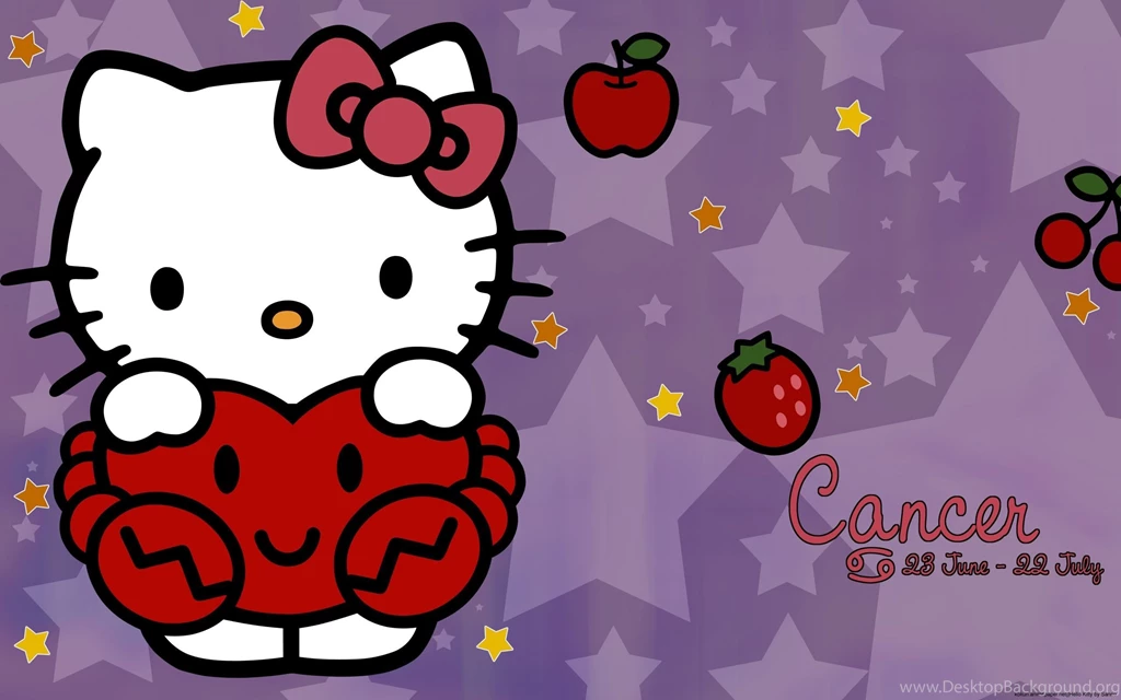 Hello Kitty Pink And Black Love Wallpapers Desktop Backgrounds ...