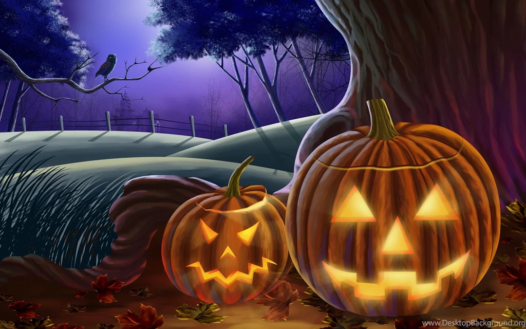 Decorate Your Desktop With Unusual Halloween Backgrounds: Animated ...
