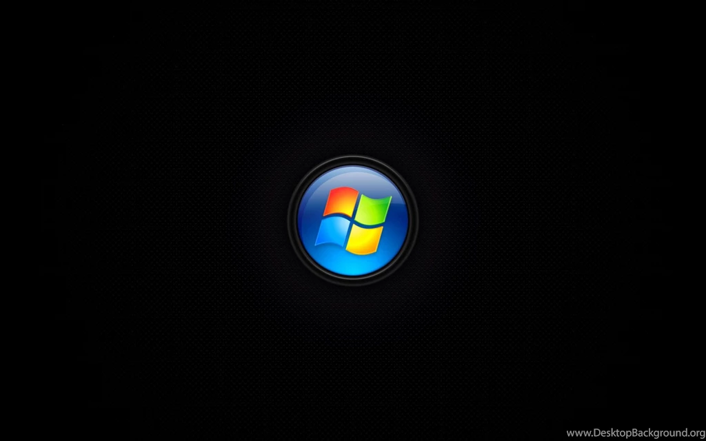Windows Logo Black Backgrounds Wallpapers 259392