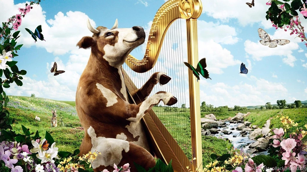 Funny Cows Singing Wallpapers 1920x1080 Wallpapers HD Wallpapers ...