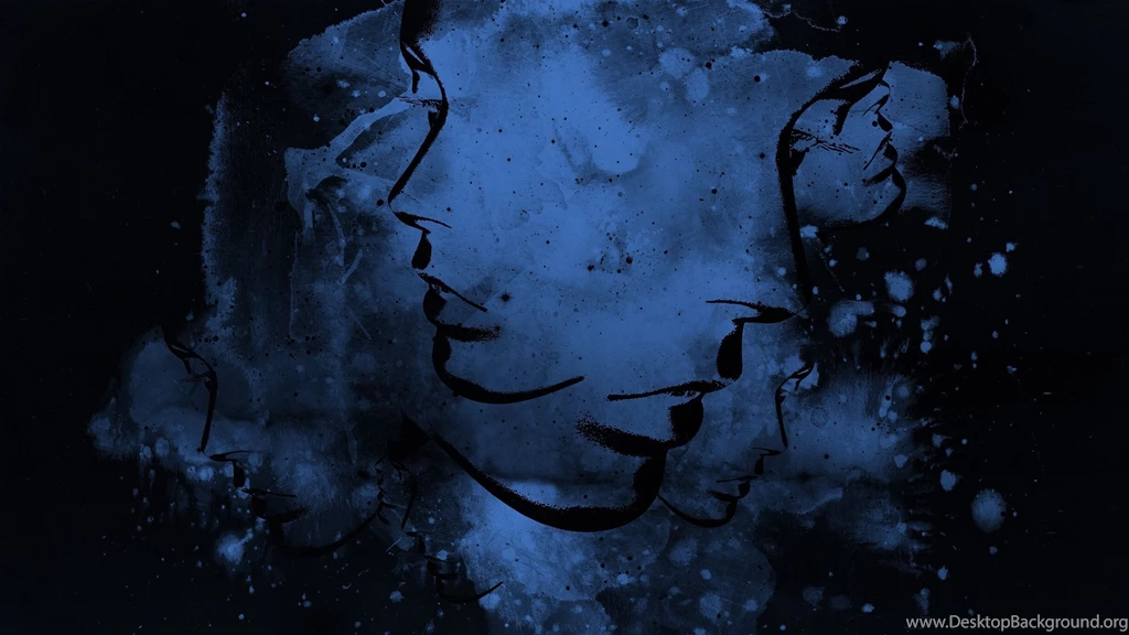 Download Wallpapers 2560x1440 Abstract, Blue, Black, Light Mac iMac ...