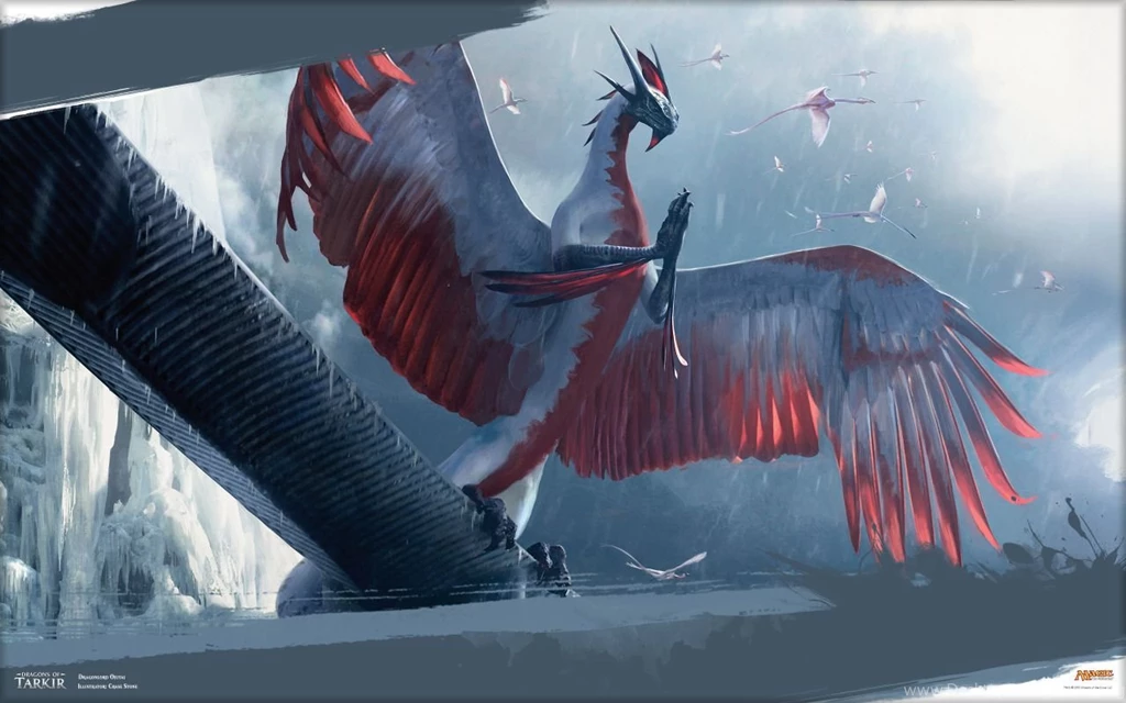 New MTG Wallpaper: Dragonlord Ojutai!... Face To Face Games