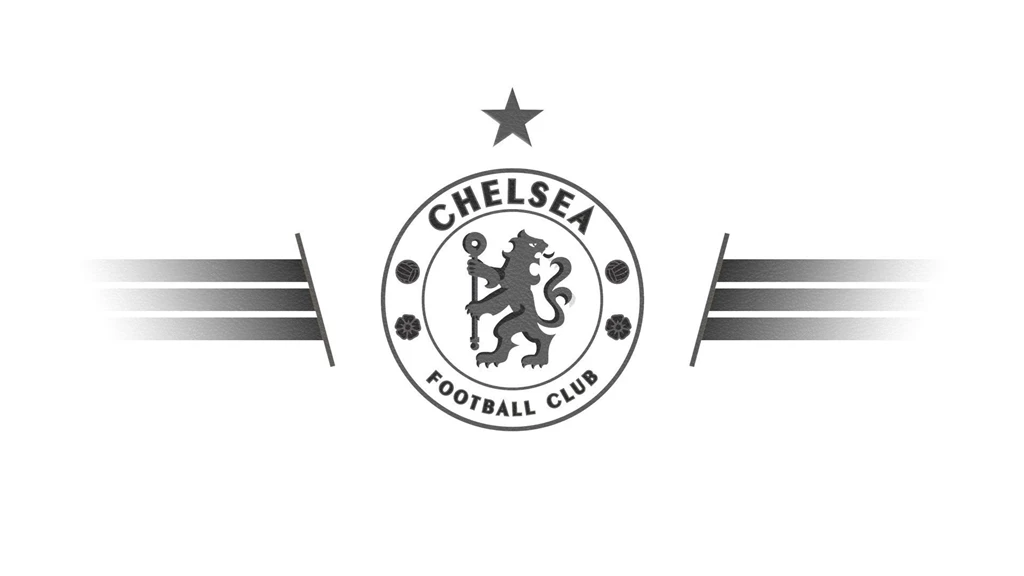 Chelsea Football Club, Gray Logo On White Wallpapers And Images ...