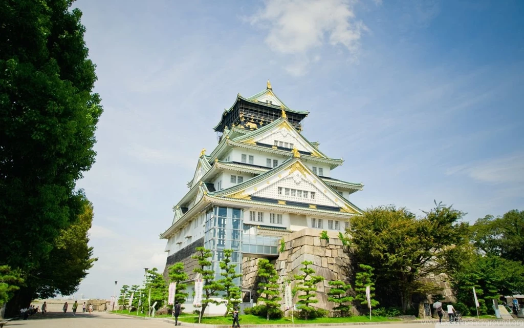 Osaka Castle HD Desktop Wallpapers : Widescreen : High Definition