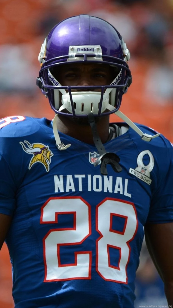 Download Wallpapers 720x1280 Adrian Peterson, 2015, Minnesota ...