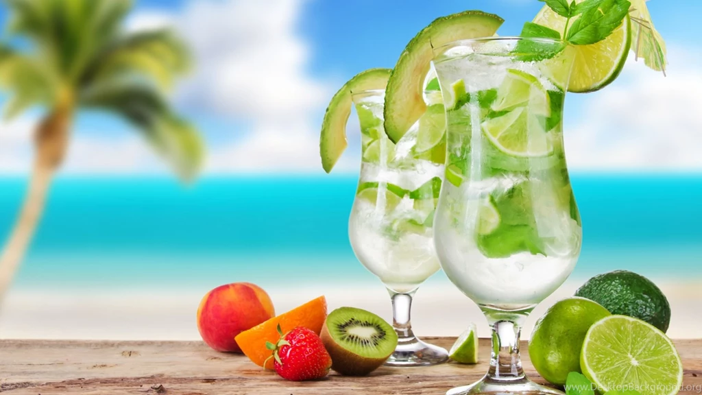 Full HD Wallpapers Fruit Backgrounds Lime Coconut Kiwi Berries ...