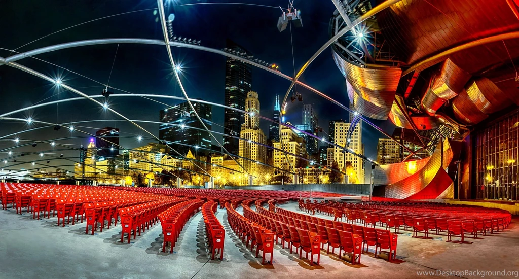 Modern: Amphitheater Night Modern City ArtFile Ru Wallpapers For ...