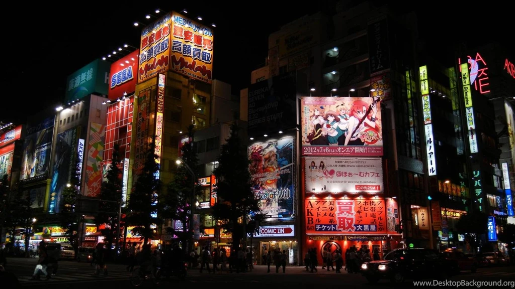 Akihabara street 1366 X 768 Picture, Akihabara street 1366 X 768 ...