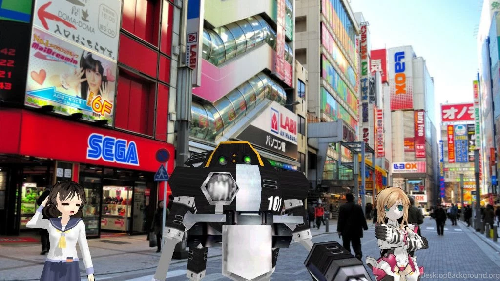 DeviantArt: More Like MMD Casual Akihabara By ChibiAI kun
