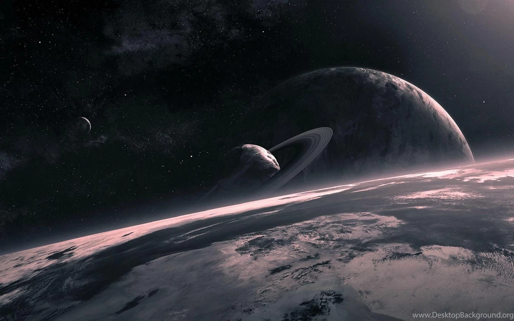 Download Wallpapers 3840x2400 Universe, Planet, Circle, Star Ultra ...
