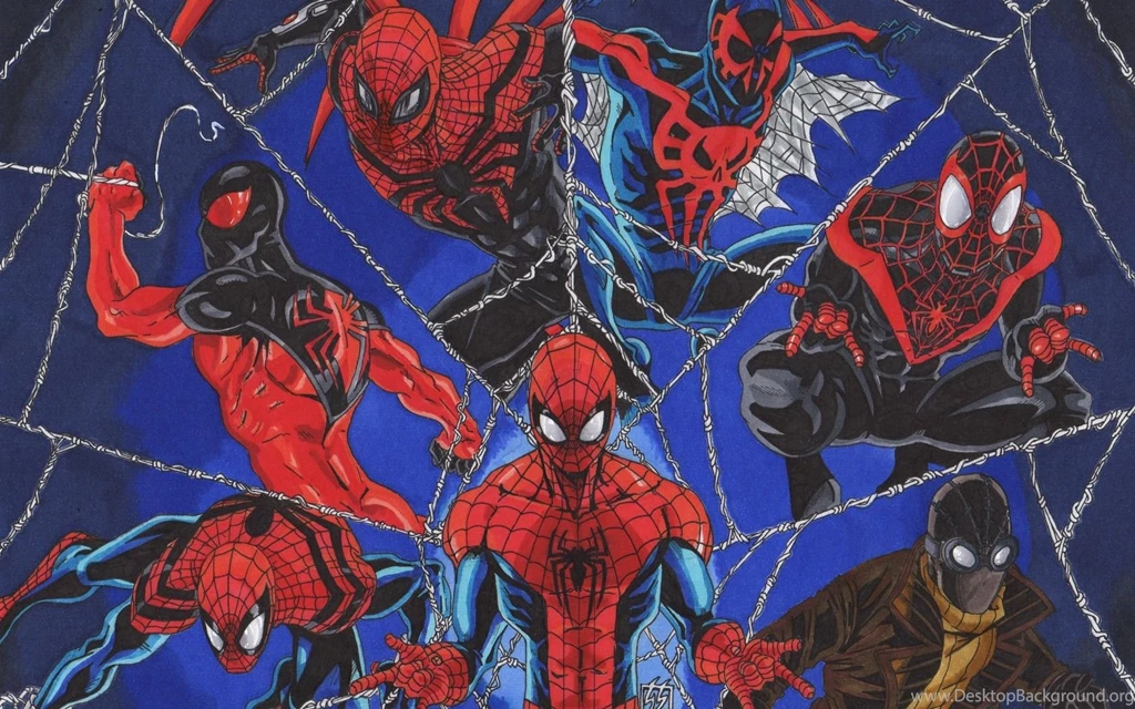 Download Wallpapers Spider man, Ben Reilly, Scarlet Spider, Kaine ...