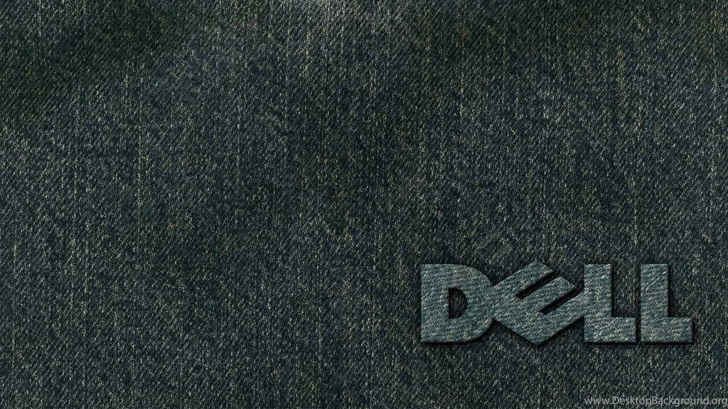 Download Wallpapers 1366x768 Dell, Computers, Company, Brand, Jeans ...