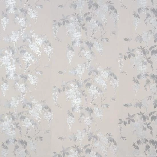 Eco Wisteria Silver Effect Wallpapers From B&Q