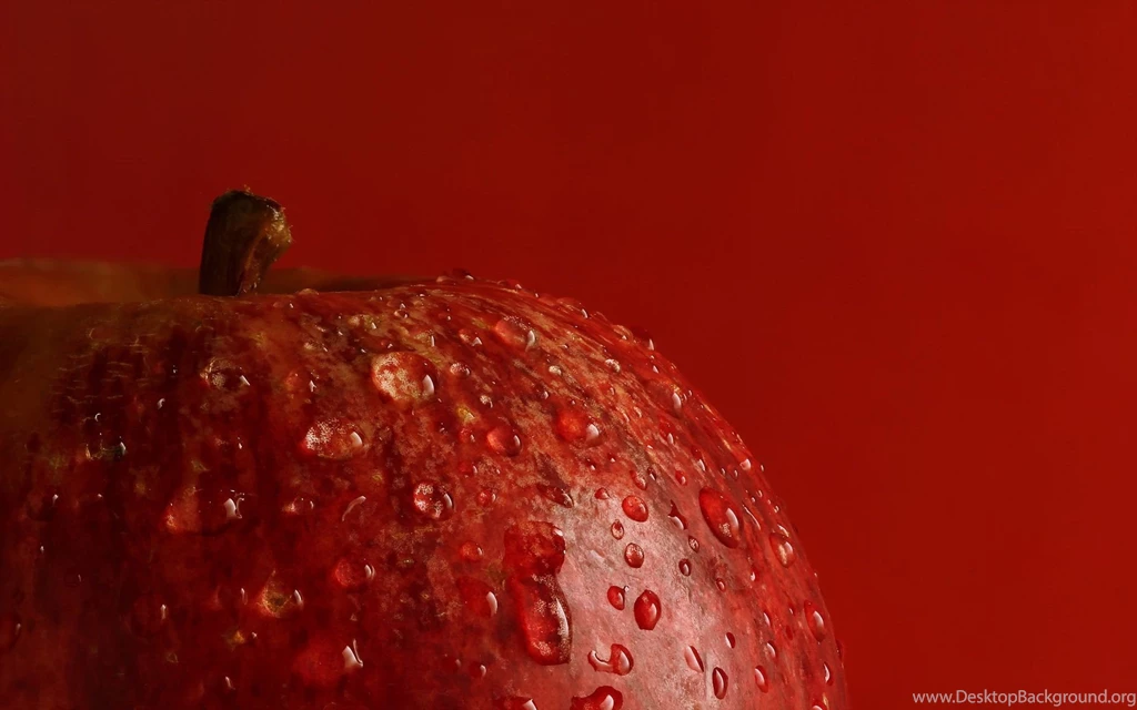 Best Red Apple Macro Wallpapers High Definition