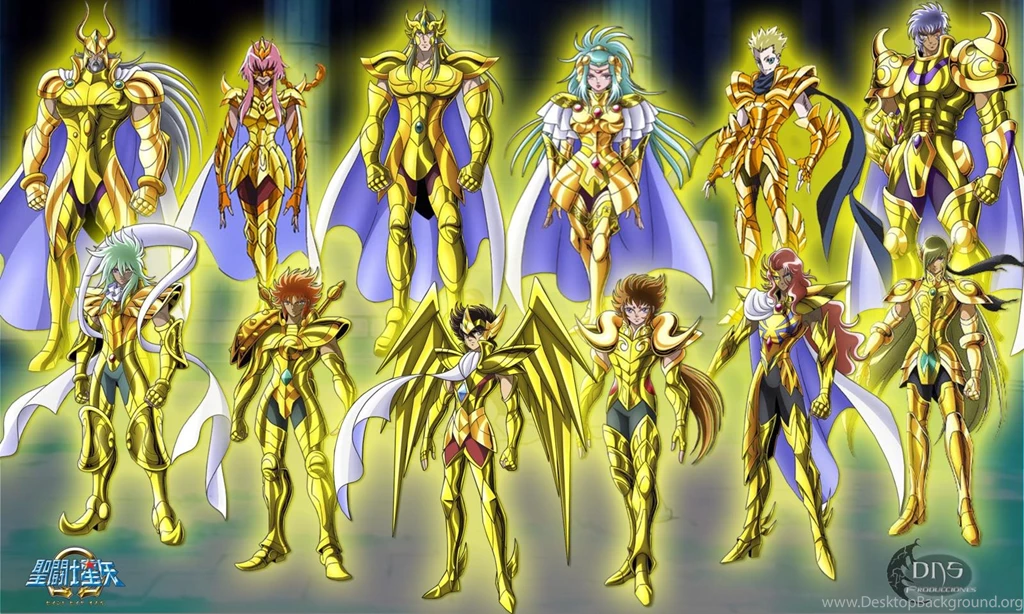 Saint Seiya Gold Saints Wallpapers Desktop