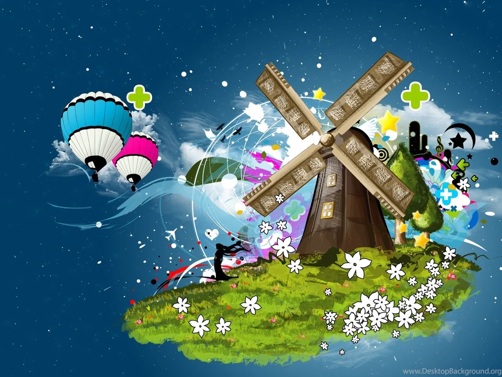 DIGITAL ARTS PAINTED MILLHOUSE WALLPAPER   (