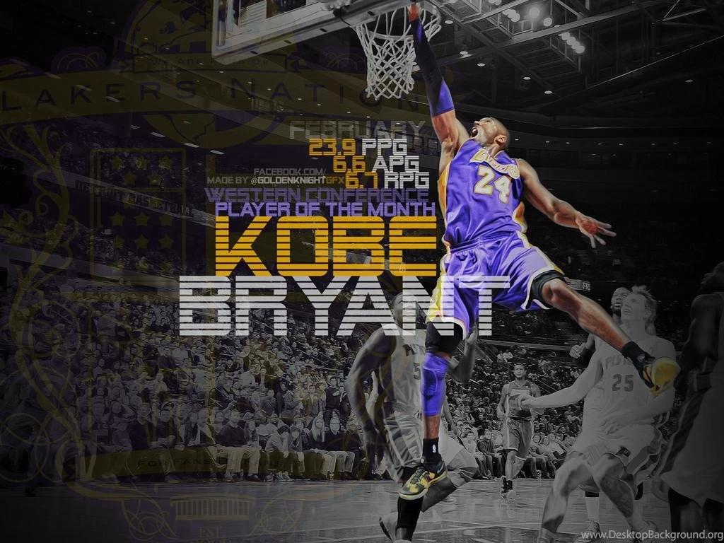 Lakers Wallpapers Kobe Bryant Wins Western Player Of The Month