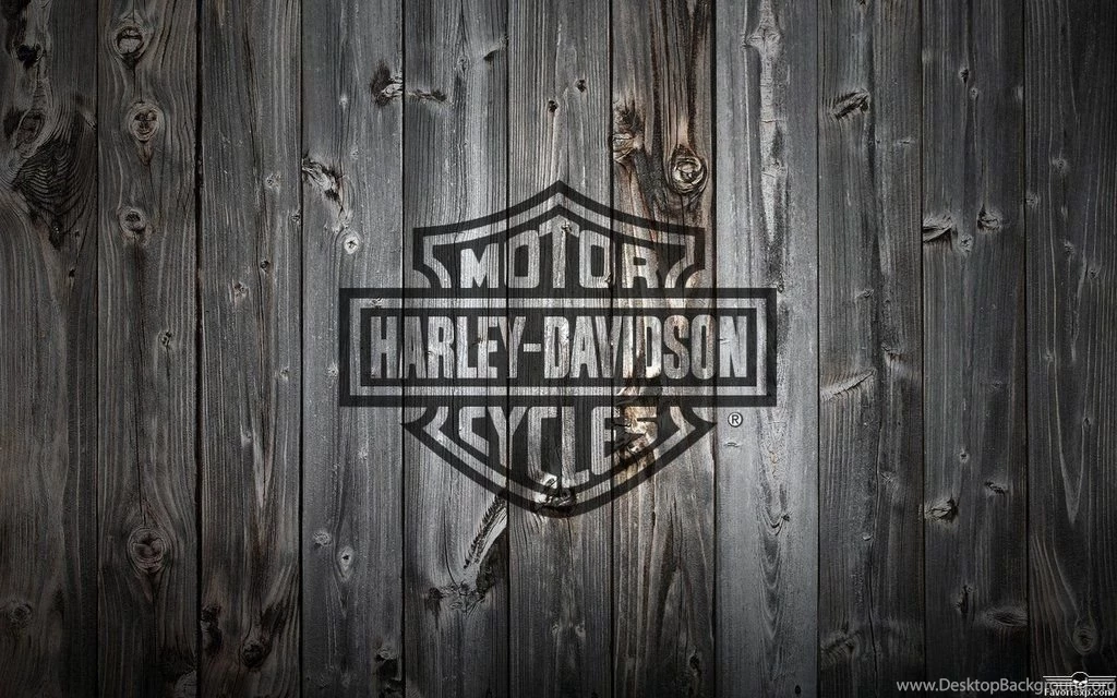 Harley Davidson Logo Noir Backgrounds Wood Grey By Favorisxp On ...