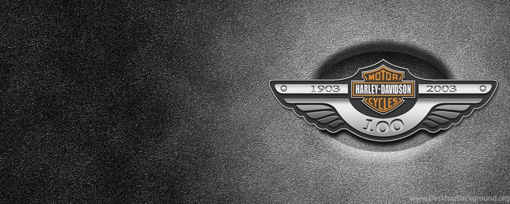 Free Download Harley Davidson Logo Dual Screen Popular HD ...