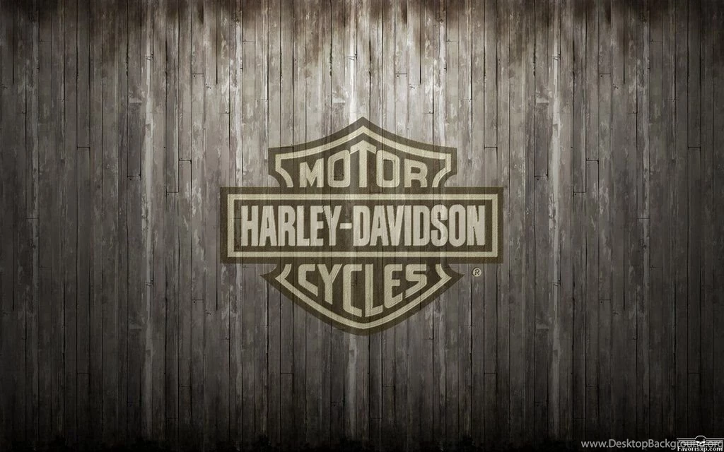 Harley Davidson Logo Sepia Backgrounds Wood Grey By Favorisxp On ...