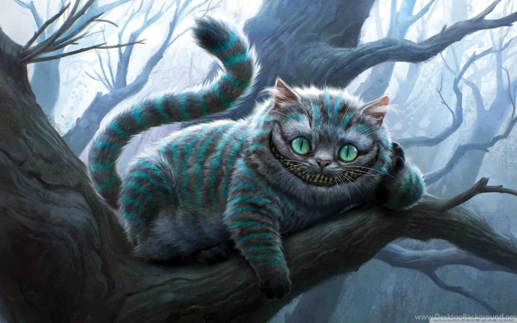 Cheshire Cat Artwork, Alice In Wonderland HD Desktop Wallpapers ...